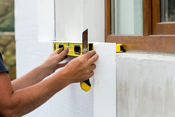 Isolation thermique des murs d'un logement